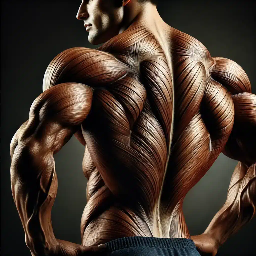 عضلات پشت بدن back muscles