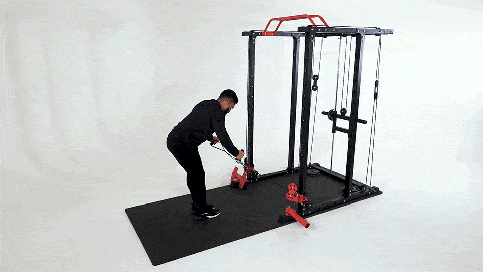 Bent Over Reverse Cable Fly