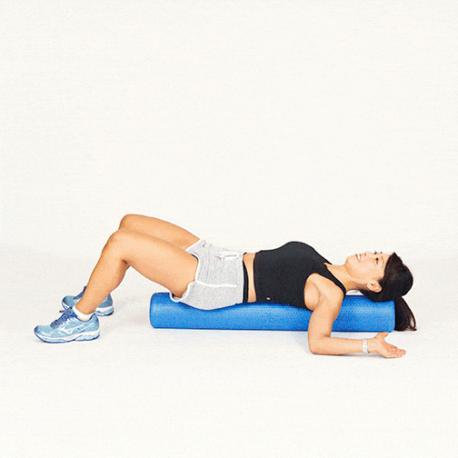 Foam Rolling Upper Back Option 2