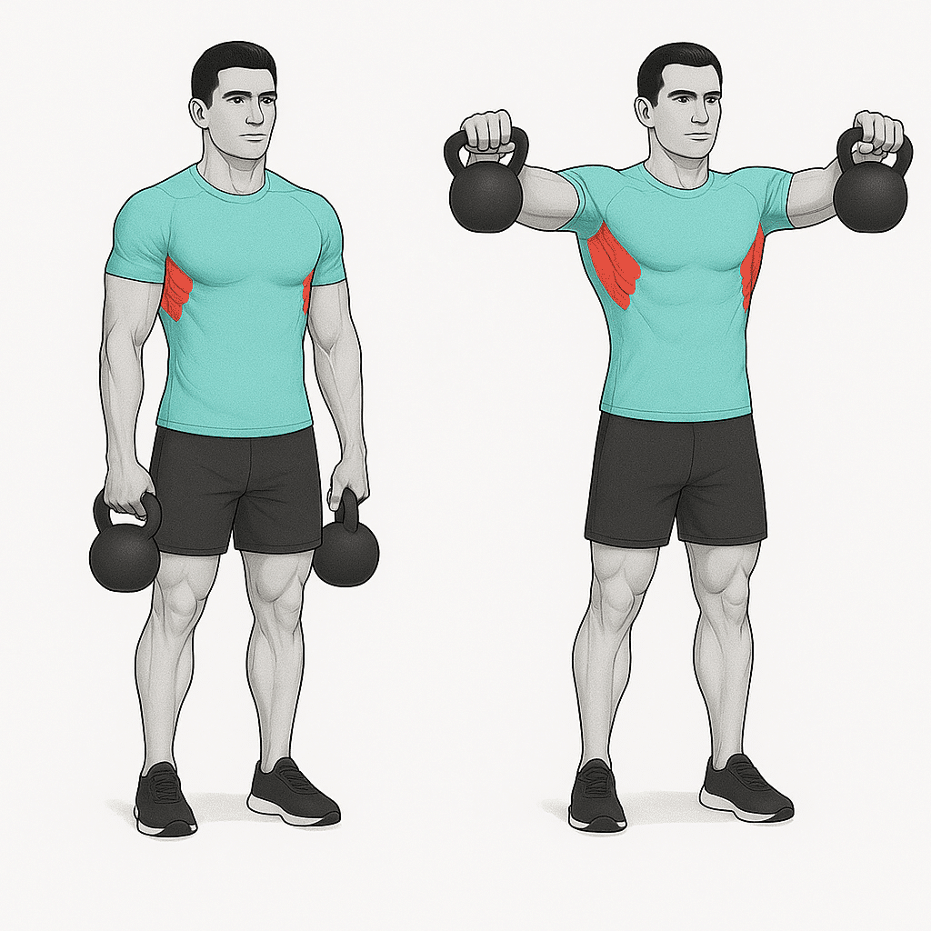 Kettlebell Lateral Raise