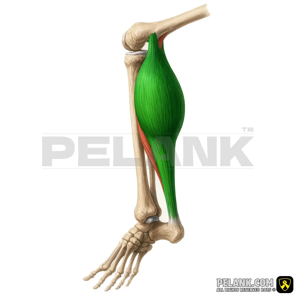 عضله دوقلو ساق پا