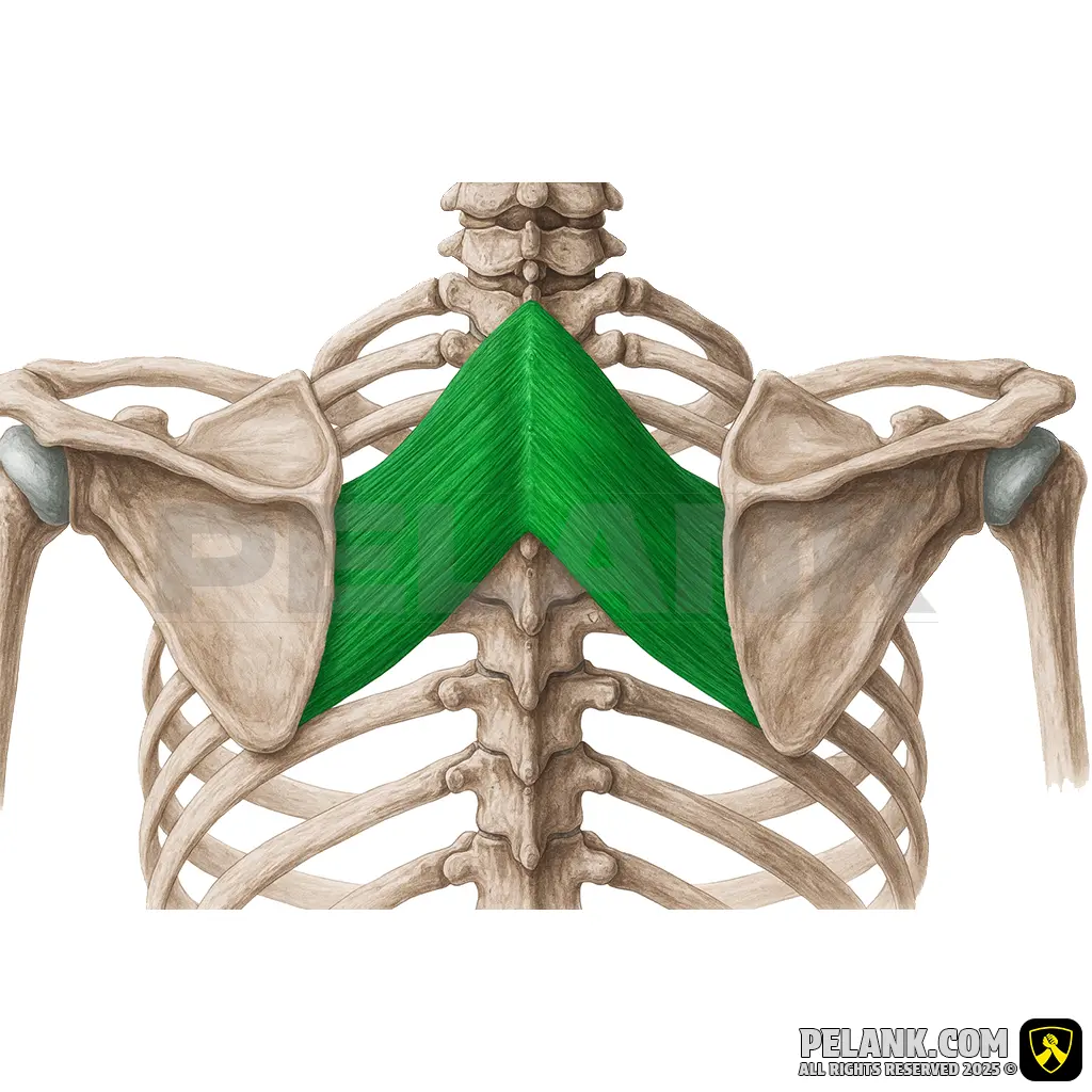 عضله لوزی شکل