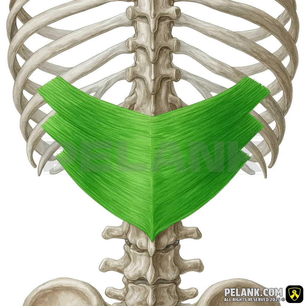 عضله دنده‌ای خلفی تحتانی