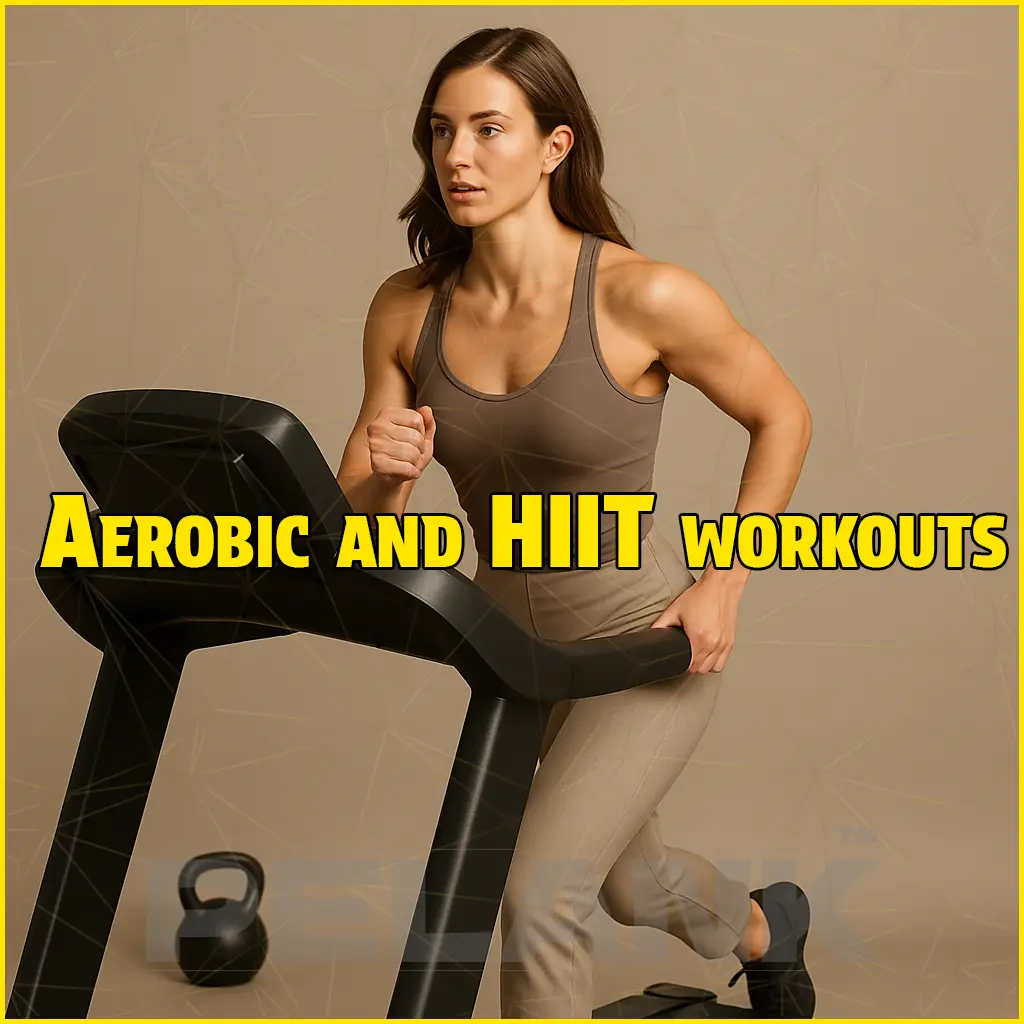 تمرینات هوازی و HIIT برای سوزاندن کالری