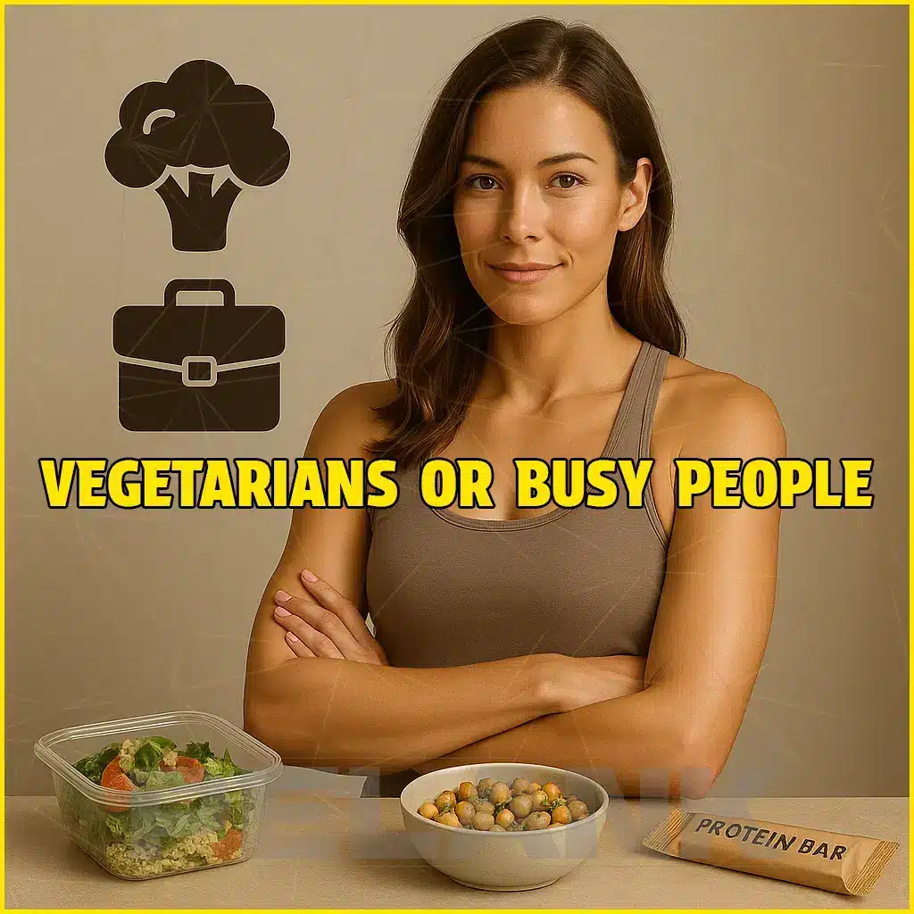 نسخه ویژه برای گیاه‌خواران یا افراد پرمشغله Special version for vegetarians or busy people