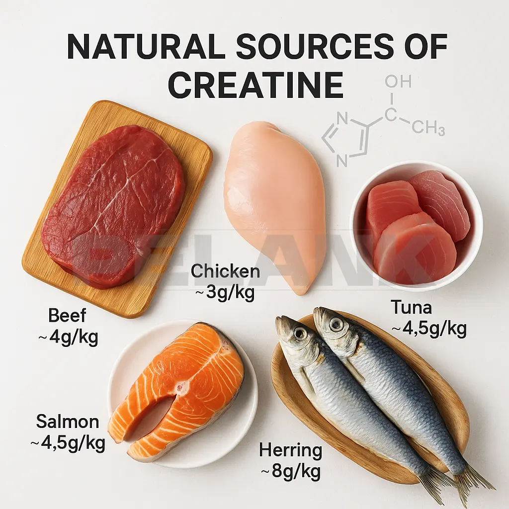 Natural Dietary Sources of Creatine