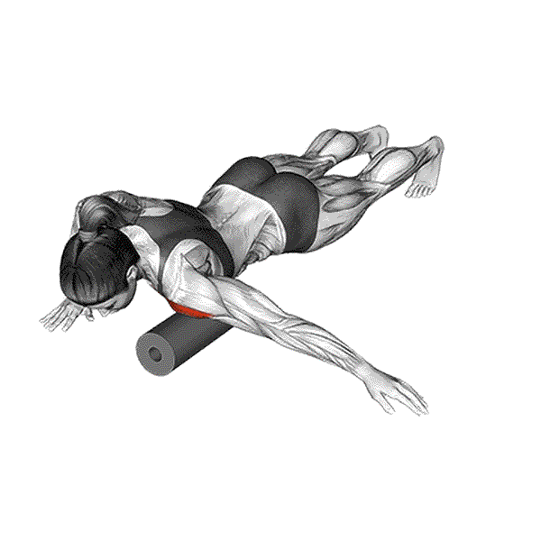 Foam Roller Front Shoulder and Chest