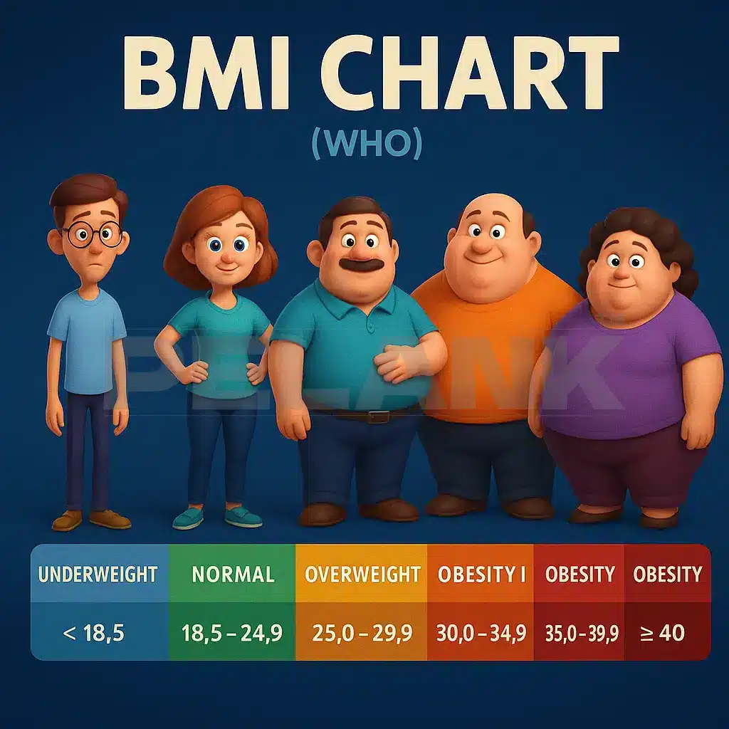 محاسبه BMI یا شاخص توده بدنی