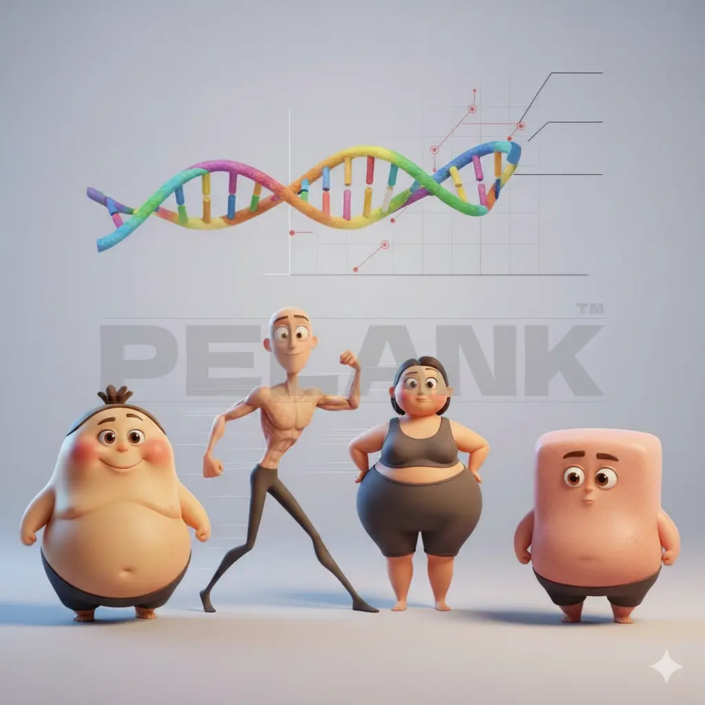 ژنتیک و درصد چربی بدن