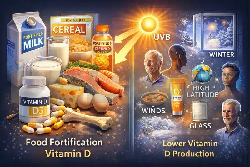 ویتامین D 4 منابع ویتامین D