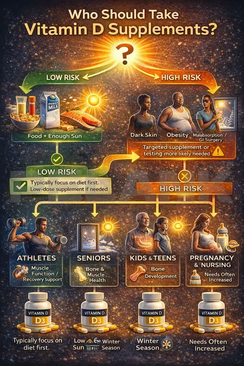 ویتامین D 7 چه کسانی باید مکمل ویتامین D مصرف کنند؟